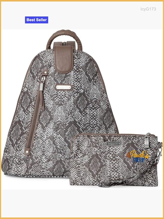 Lightweight Water-Resistant Convertible Backpack with RFID Wristlet main image 4